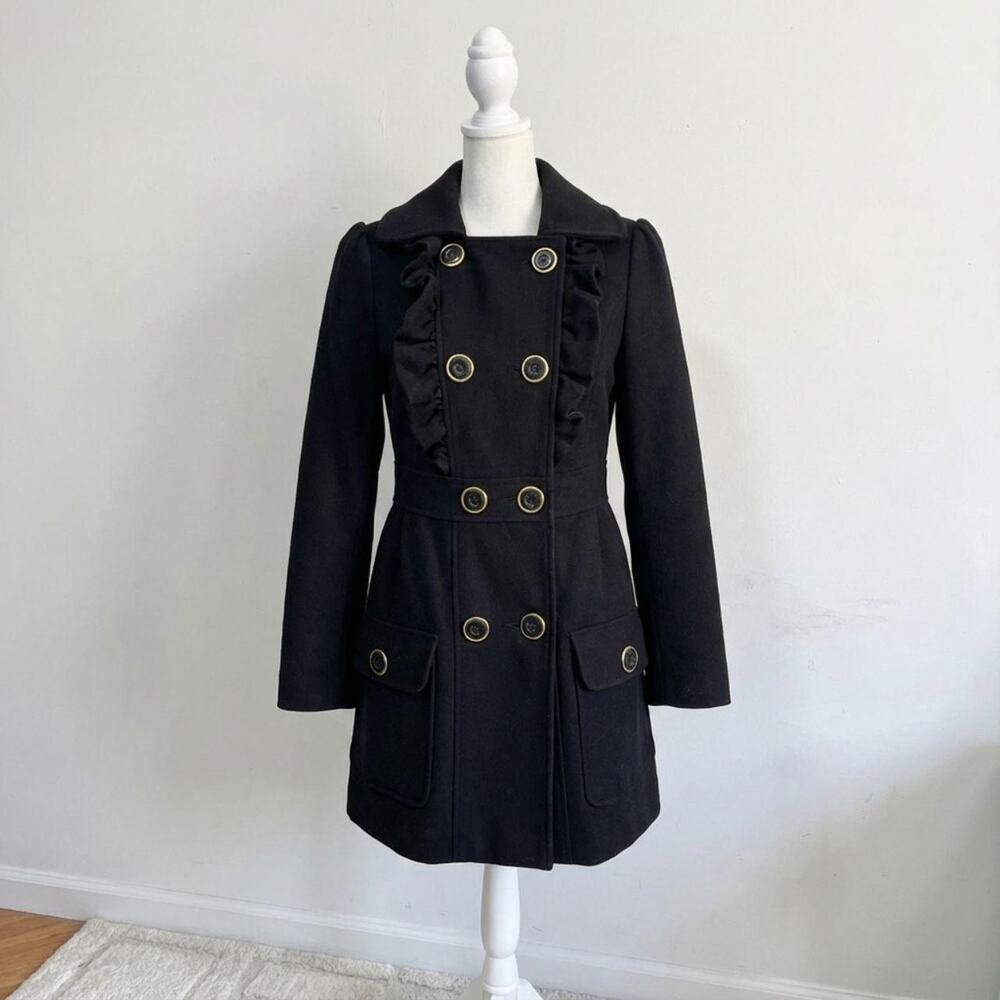 Double Breasted Spring Trench Southern Gothic Ethereal Grunge, Carolyn Bessett - Picture 2 of 5